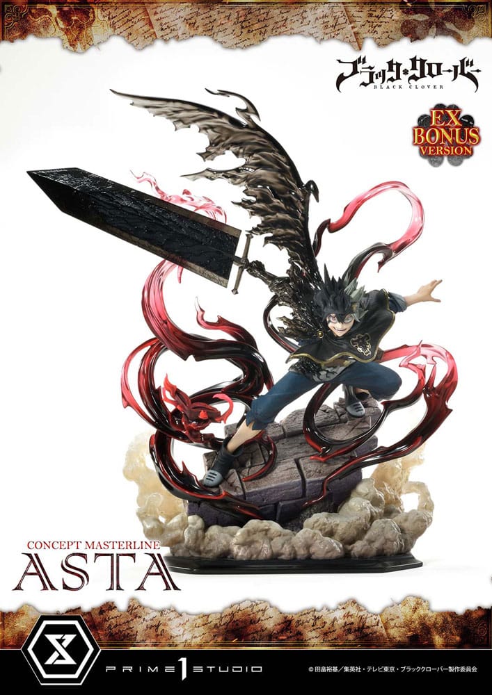 Black Clover Concept Masterline Series statuette 1/6 Asta Exclusive Bonus Ver. 50 cm