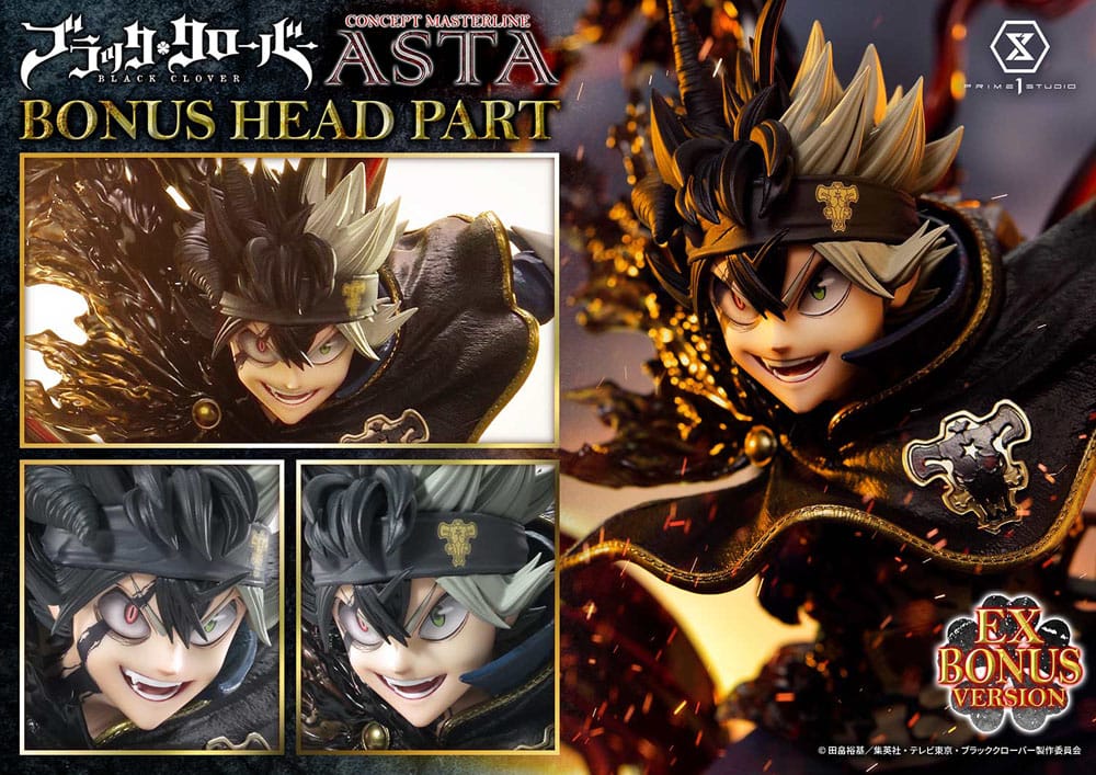 Black Clover Concept Masterline Series statuette 1/6 Asta Exclusive Bonus Ver. 50 cm