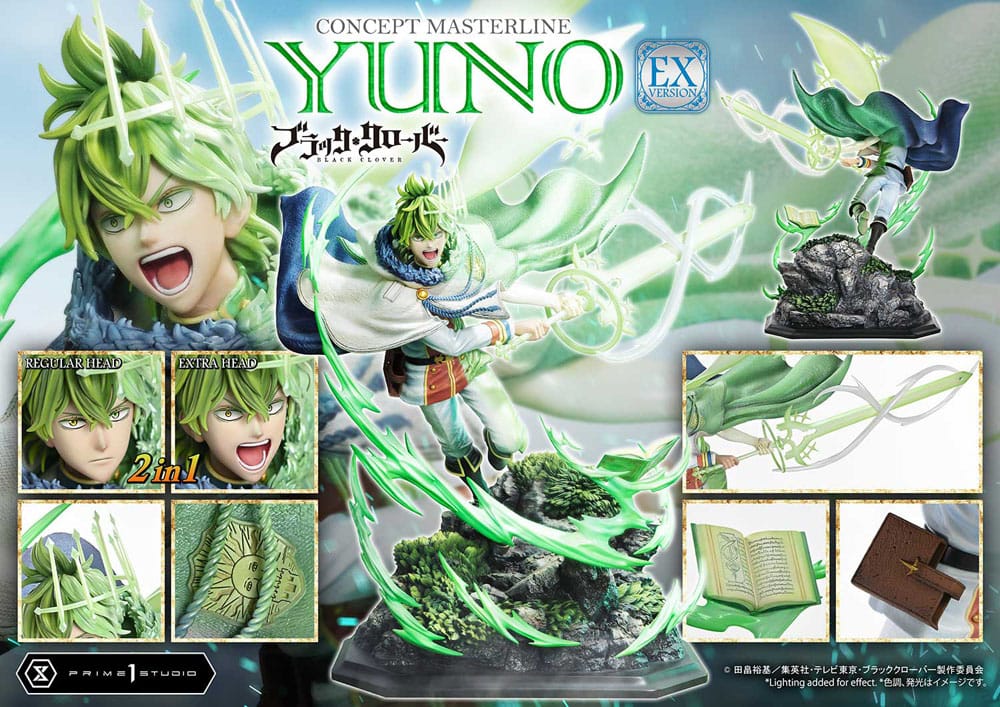 Black Clover Concept Masterline Series statuette 1/6 Yuno Exclusive Bonus Ver. 57 cm