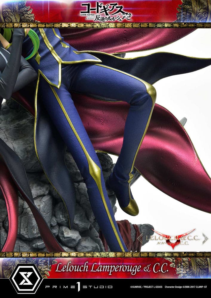 Code Geass: Lelouch of the Rebellion Concept Masterline Series statuette 1/6 Lelouch Lamperouge & C.C. 44 cm