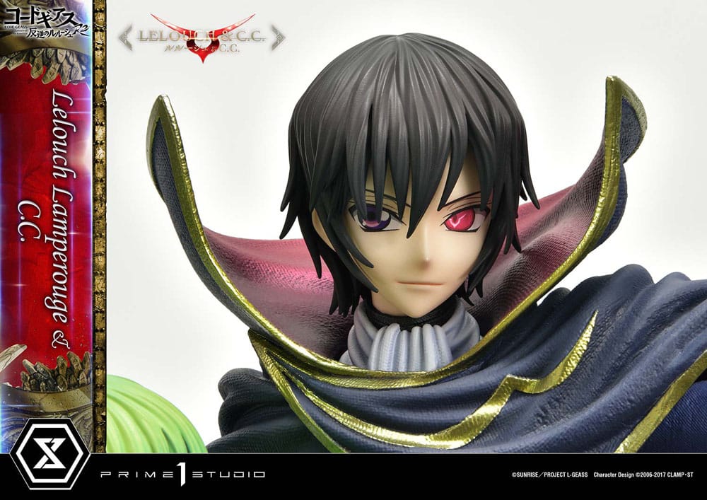 Code Geass: Lelouch of the Rebellion Concept Masterline Series statuette 1/6 Lelouch Lamperouge & C.C. 44 cm