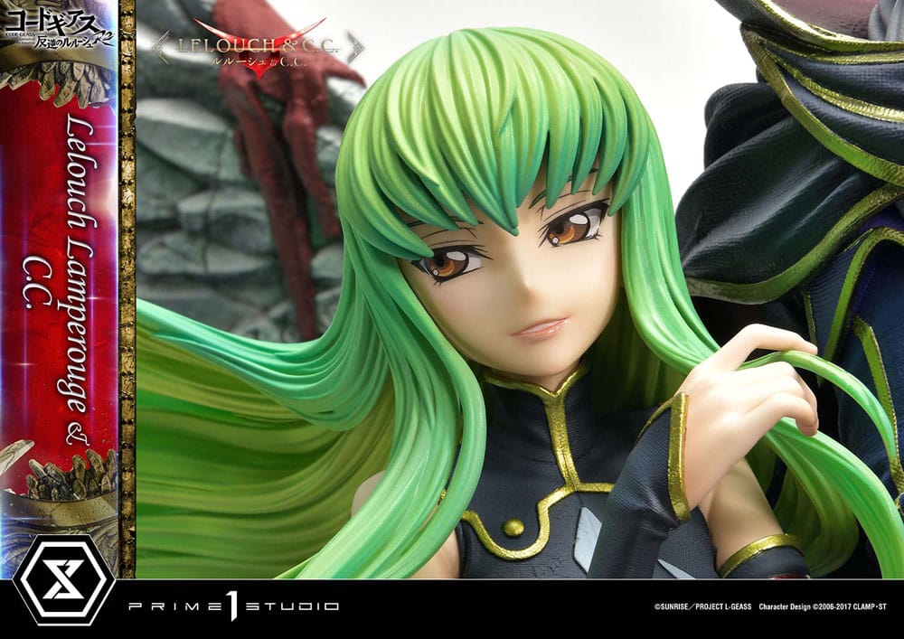 Code Geass: Lelouch of the Rebellion Concept Masterline Series statuette 1/6 Lelouch Lamperouge & C.C. 44 cm
