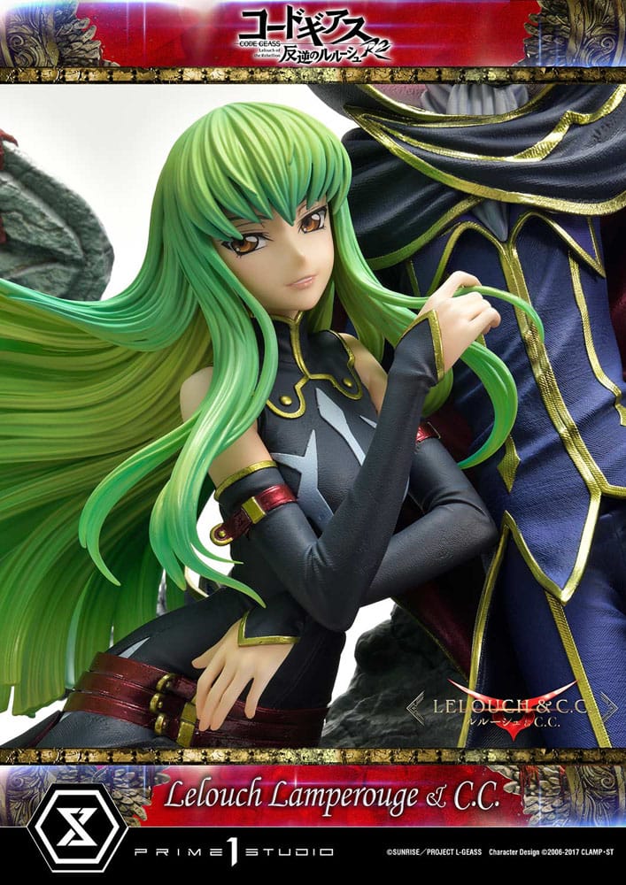 Code Geass: Lelouch of the Rebellion Concept Masterline Series statuette 1/6 Lelouch Lamperouge & C.C. 44 cm
