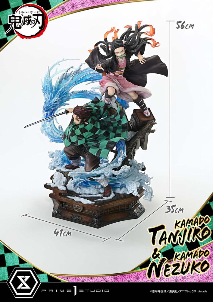 Demon Slayer: Kimetsu no Yaiba Concept Masterline Series statuette 1/6 Nezuko & Tanjiro 56 cm