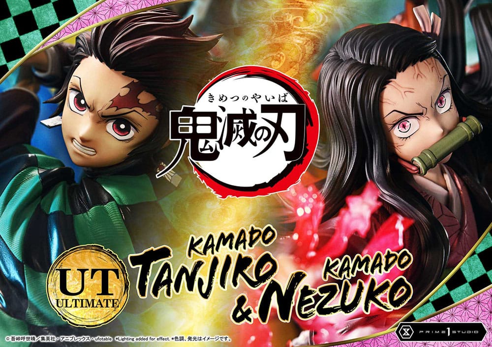 Demon Slayer: Kimetsu no Yaiba Concept Masterline Series statuette 1/6 Nezuko & Tanjiro Ultimate Ver. 56 cm