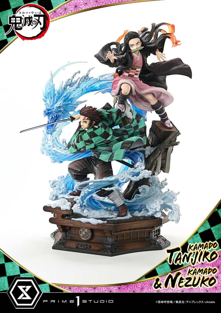 Demon Slayer: Kimetsu no Yaiba Concept Masterline Series statuette 1/6 Nezuko & Tanjiro Ultimate Ver. 56 cm