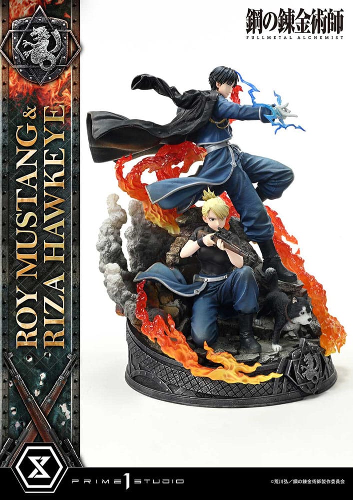 Fullmetal Alchemist statuette Concept Masterline 1/6 Roy Mustang & Riza Hawkeye Regular Version 50 cm