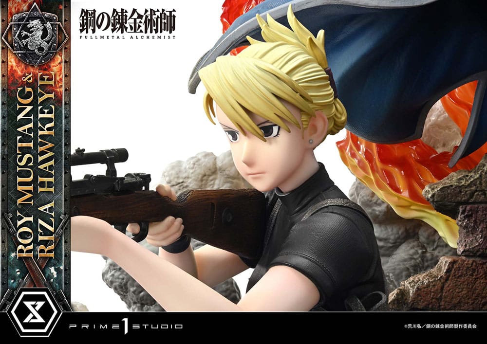 Fullmetal Alchemist statuette Concept Masterline 1/6 Roy Mustang & Riza Hawkeye Regular Version 50 cm