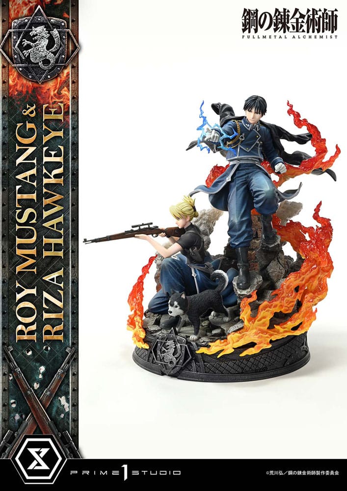 Fullmetal Alchemist statuette Concept Masterline 1/6 Roy Mustang & Riza Hawkeye Regular Version 50 cm