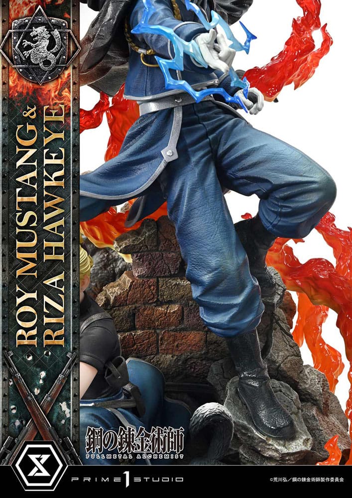 Fullmetal Alchemist statuette Concept Masterline 1/6 Roy Mustang & Riza Hawkeye Regular Version 50 cm