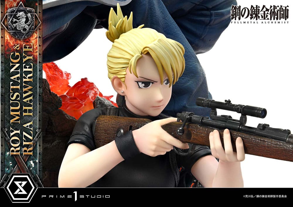 Fullmetal Alchemist statuette Concept Masterline 1/6 Roy Mustang & Riza Hawkeye Regular Version 50 cm