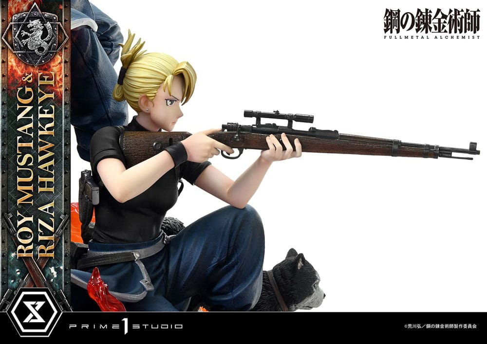Fullmetal Alchemist statuette Concept Masterline 1/6 Roy Mustang & Riza Hawkeye Regular Version 50 cm
