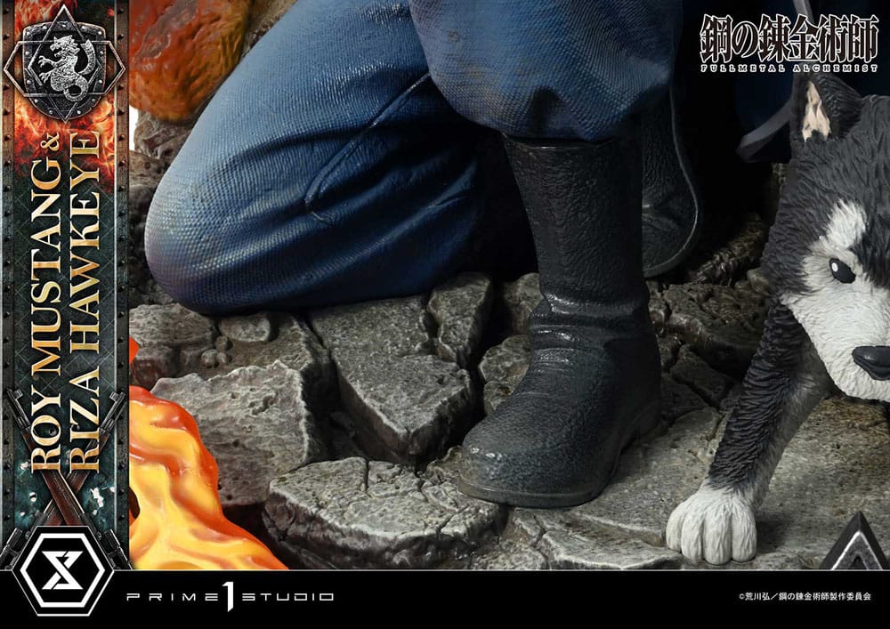 Fullmetal Alchemist statuette Concept Masterline 1/6 Roy Mustang & Riza Hawkeye Regular Version 50 cm