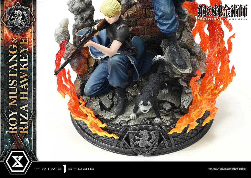 Fullmetal Alchemist statuette Concept Masterline 1/6 Roy Mustang & Riza Hawkeye Regular Version 50 cm