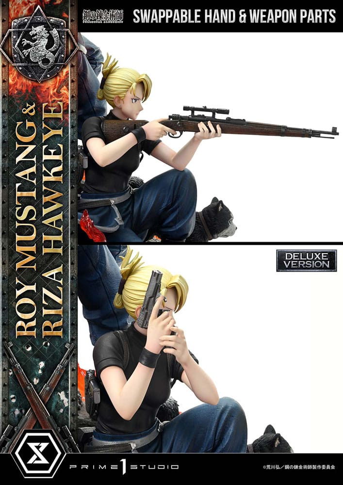 Fullmetal Alchemist statuette Concept Masterline 1/6 Roy Mustang & Riza Hawkeye Deluxe Bonus Version 50 cm