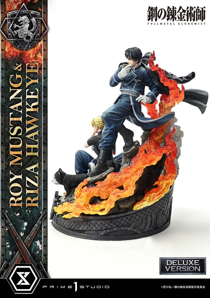 Fullmetal Alchemist statuette Concept Masterline 1/6 Roy Mustang & Riza Hawkeye Deluxe Bonus Version 50 cm