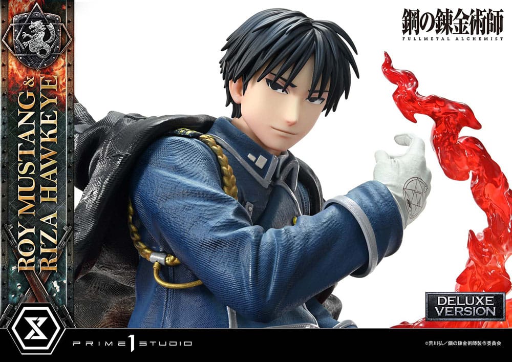 Fullmetal Alchemist statuette Concept Masterline 1/6 Roy Mustang & Riza Hawkeye Deluxe Bonus Version 50 cm