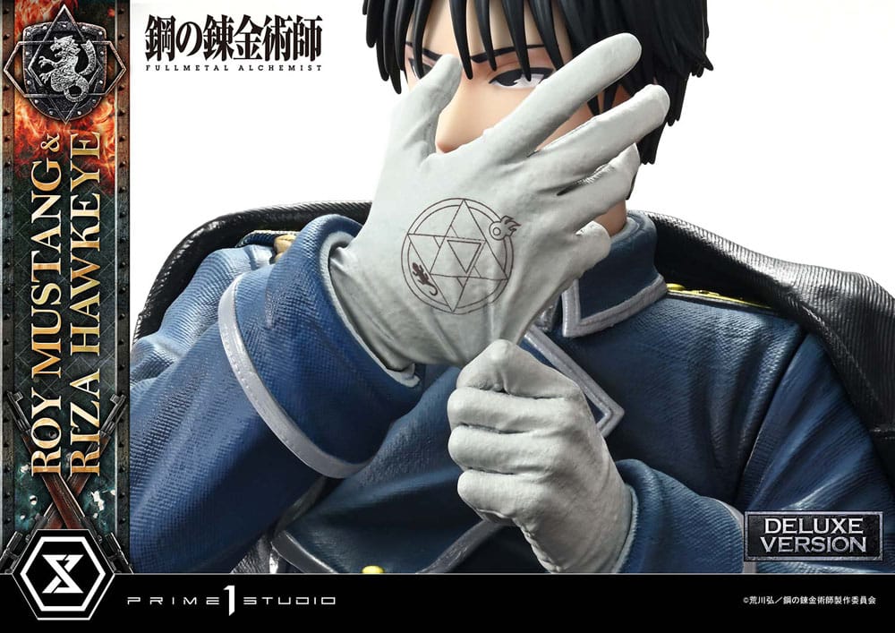 Fullmetal Alchemist statuette Concept Masterline 1/6 Roy Mustang & Riza Hawkeye Deluxe Bonus Version 50 cm