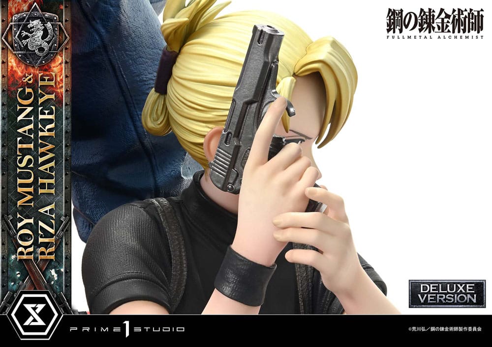 Fullmetal Alchemist statuette Concept Masterline 1/6 Roy Mustang & Riza Hawkeye Deluxe Bonus Version 50 cm
