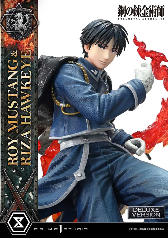 Fullmetal Alchemist statuette Concept Masterline 1/6 Roy Mustang & Riza Hawkeye Deluxe Bonus Version 50 cm