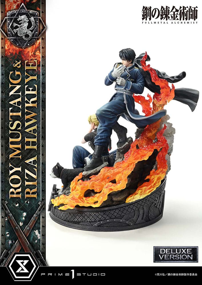 Fullmetal Alchemist statuette Concept Masterline 1/6 Roy Mustang & Riza Hawkeye Deluxe Bonus Version 50 cm