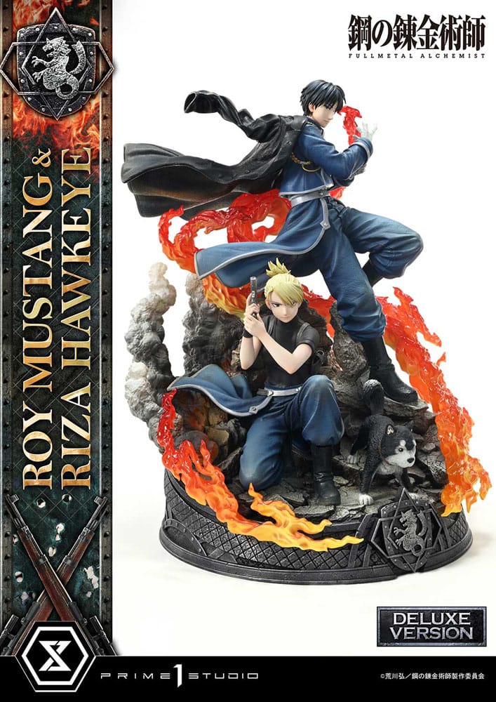 Fullmetal Alchemist statuette Concept Masterline 1/6 Roy Mustang & Riza Hawkeye Deluxe Bonus Version 50 cm