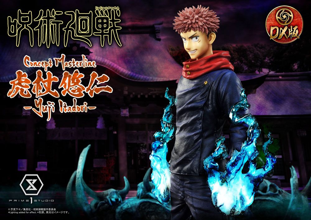 Jujutsu Kaisen Premium Masterline Series statuette Yuji Itadori Deluxe Version 38 cm