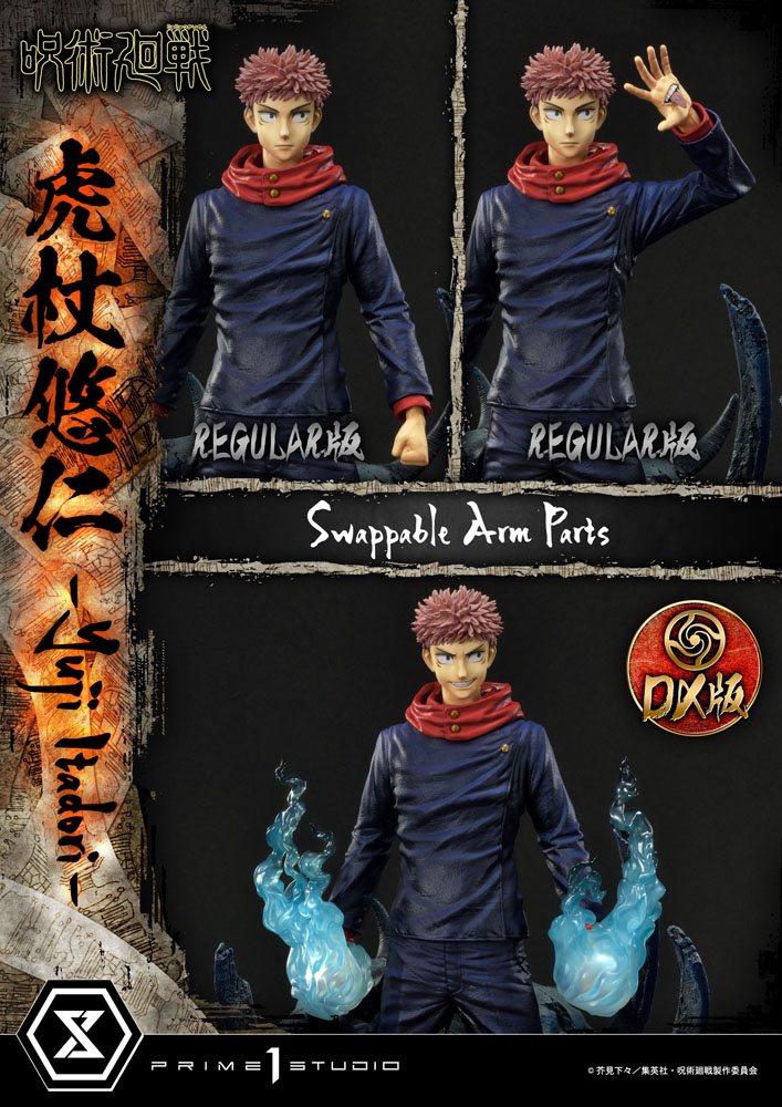 Jujutsu Kaisen Premium Masterline Series statuette Yuji Itadori Deluxe Version 38 cm