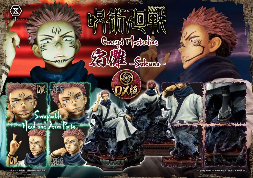 Jujutsu Kaisen Premium Masterline Series statuette Ryomen Sukuna Deluxe Version 34 cm