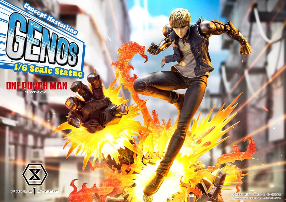 One Punch Man Concept Masterline Series statuette 1/6 Genos Bonus Ver. 33 cm