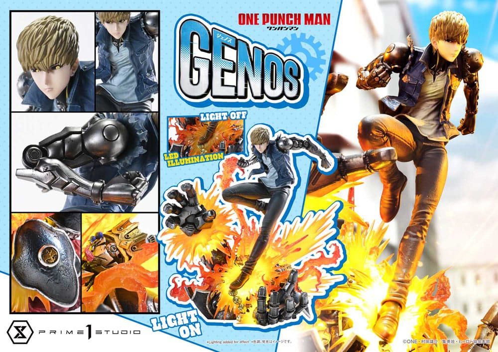One Punch Man Concept Masterline Series statuette 1/6 Genos Bonus Ver. 33 cm