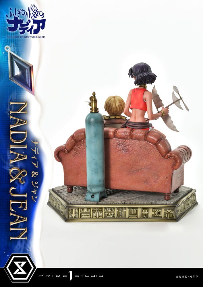 Nadia: The Secret of Blue Water Concept Masterline Series statuette 1/6 Nadia & Jean 35 cm