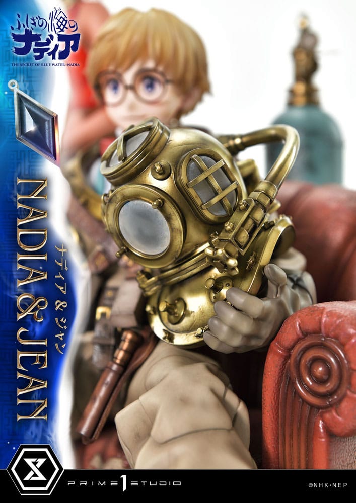 Nadia: The Secret of Blue Water Concept Masterline Series statuette 1/6 Nadia & Jean 35 cm