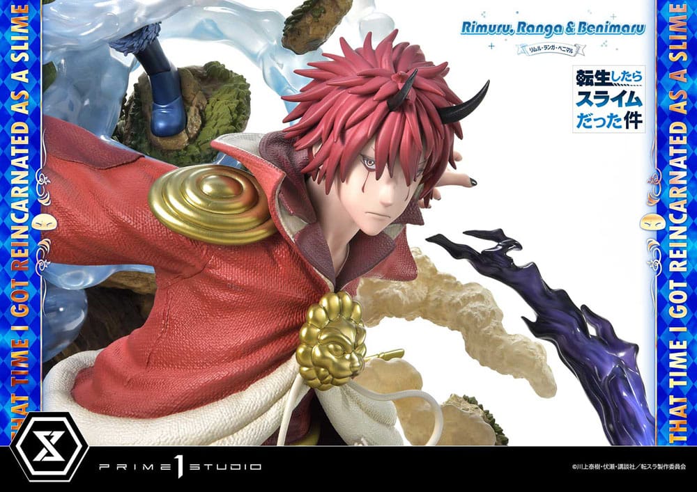 That Time I Got Reincarnated as a Slime Concept Masterline Series statuette 1/6 Rimuru, Ranga and Benimaru 59 cm