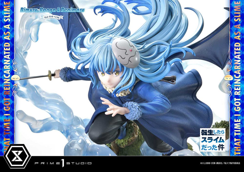 That Time I Got Reincarnated as a Slime Concept Masterline Series statuette 1/6 Rimuru, Ranga and Benimaru Deluxe Version 59 cm