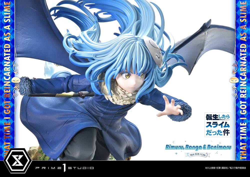 That Time I Got Reincarnated as a Slime Concept Masterline Series statuette 1/6 Rimuru, Ranga and Benimaru Deluxe Version 59 cm