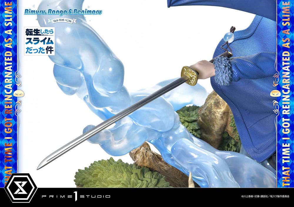 That Time I Got Reincarnated as a Slime Concept Masterline Series statuette 1/6 Rimuru, Ranga and Benimaru Deluxe Version 59 cm