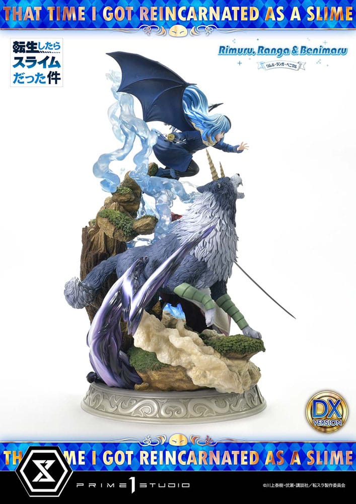 That Time I Got Reincarnated as a Slime Concept Masterline Series statuette 1/6 Rimuru, Ranga and Benimaru Deluxe Version 59 cm