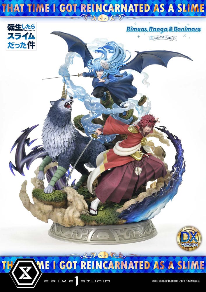 That Time I Got Reincarnated as a Slime Concept Masterline Series statuette 1/6 Rimuru, Ranga and Benimaru Deluxe Bonus Version 59 cm