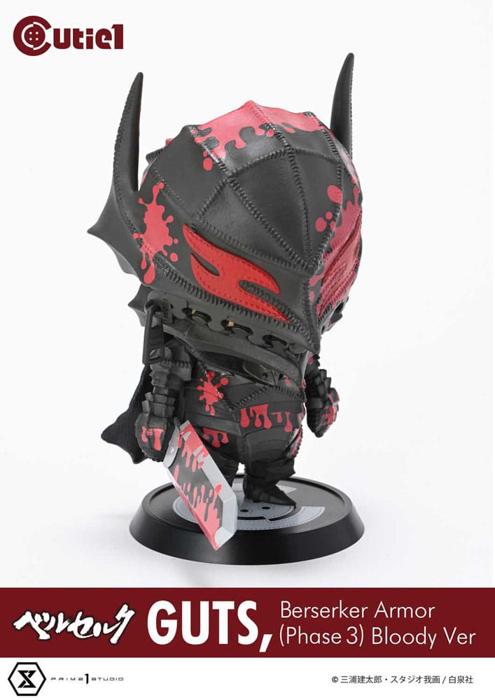 Berserk figurine Cutie1 PVC Guts Berserker Armor (Phase 3) Bloody Ver. 12 cm