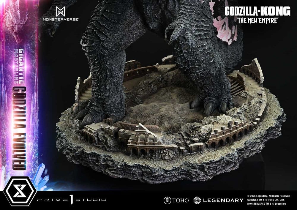 Godzilla x Kong: The New Empire (Film) statuette Gigantic Masterline Series Godzilla Evolved 93 cm