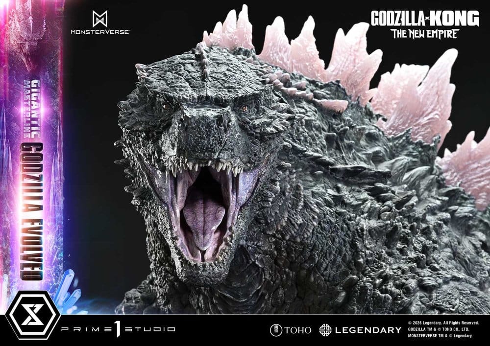 Godzilla x Kong: The New Empire (Film) statuette Gigantic Masterline Series Godzilla Evolved 93 cm