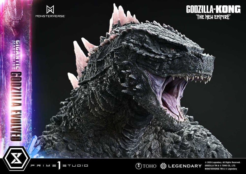 Godzilla x Kong: The New Empire (Film) statuette Gigantic Masterline Series Godzilla Evolved 93 cm