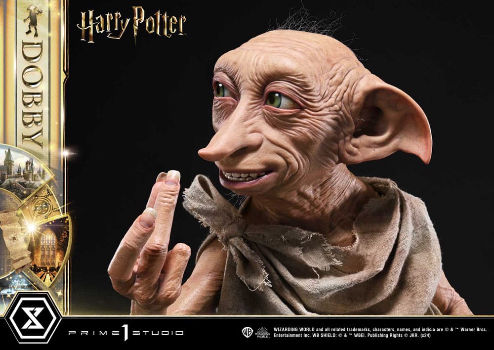 Harry Potter statuette Museum Masterline Series Dobby Bonus Version 55 cm