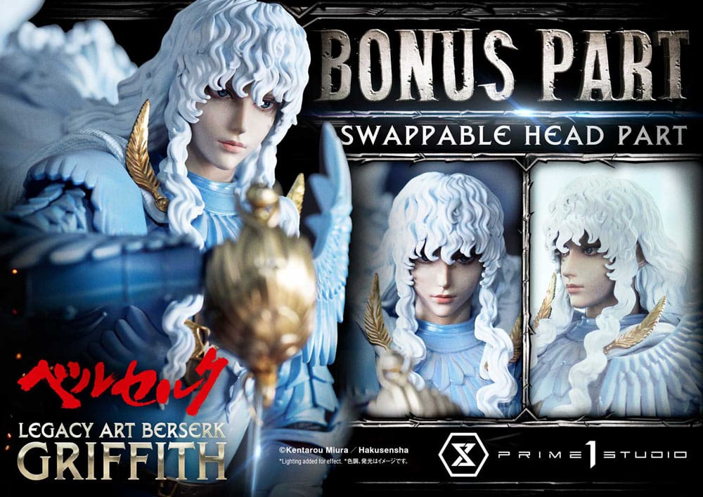 Berserk Legacy Art Kentaro Miura Statue statuette 1/6 Griffith Bonus Version 56 cm