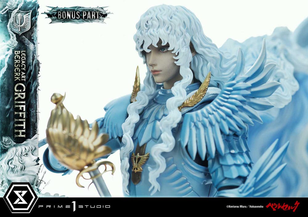 Berserk Legacy Art Kentaro Miura Statue statuette 1/6 Griffith Bonus Version 56 cm
