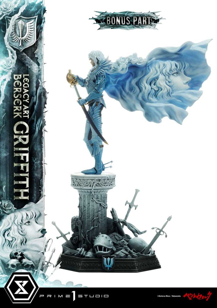 Berserk Legacy Art Kentaro Miura Statue statuette 1/6 Griffith Bonus Version 56 cm
