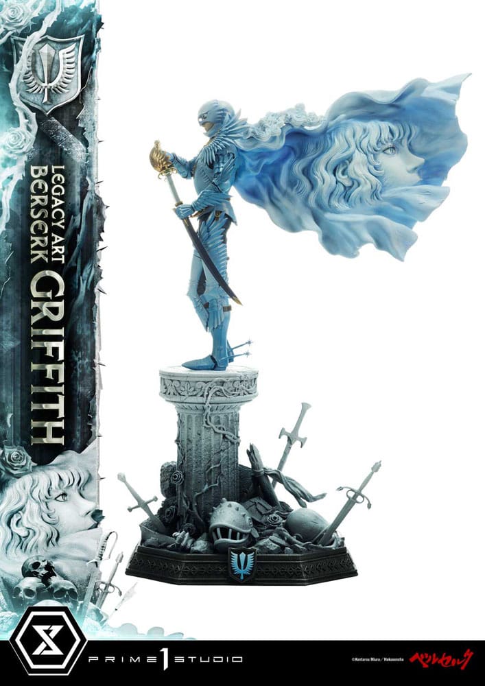 Berserk Legacy Art Kentaro Miura Statue statuette 1/6 Griffith Bonus Version 56 cm