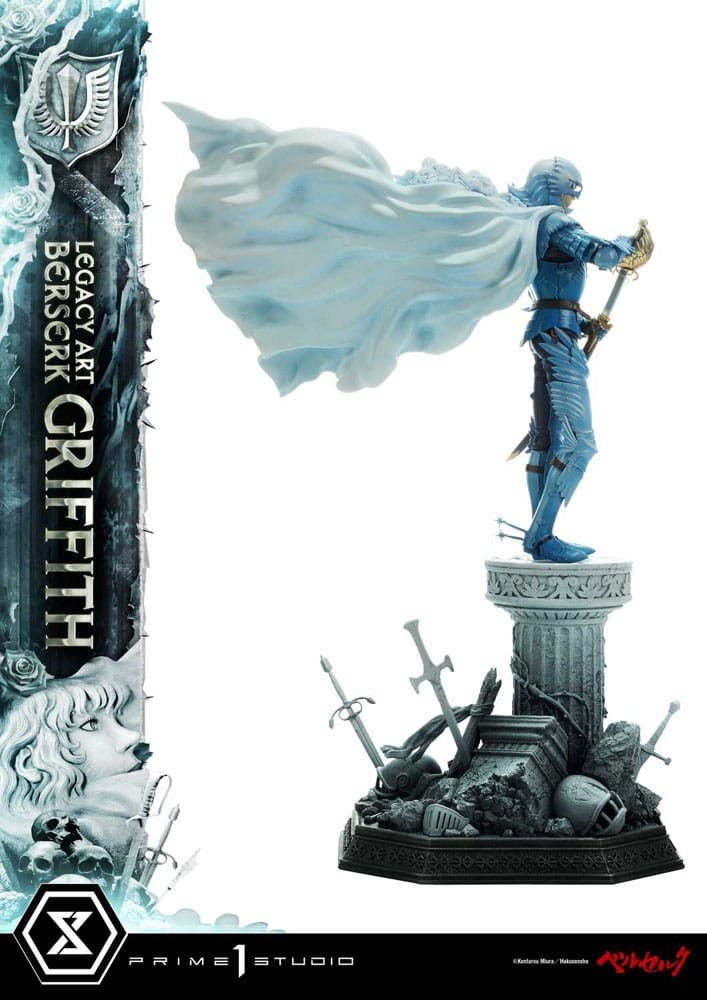 Berserk Legacy Art Kentaro Miura Statue statuette 1/6 Griffith Bonus Version 56 cm