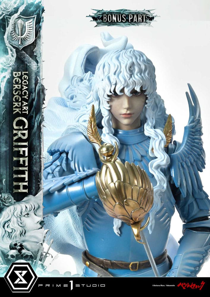 Berserk Legacy Art Kentaro Miura Statue statuette 1/6 Griffith Bonus Version 56 cm